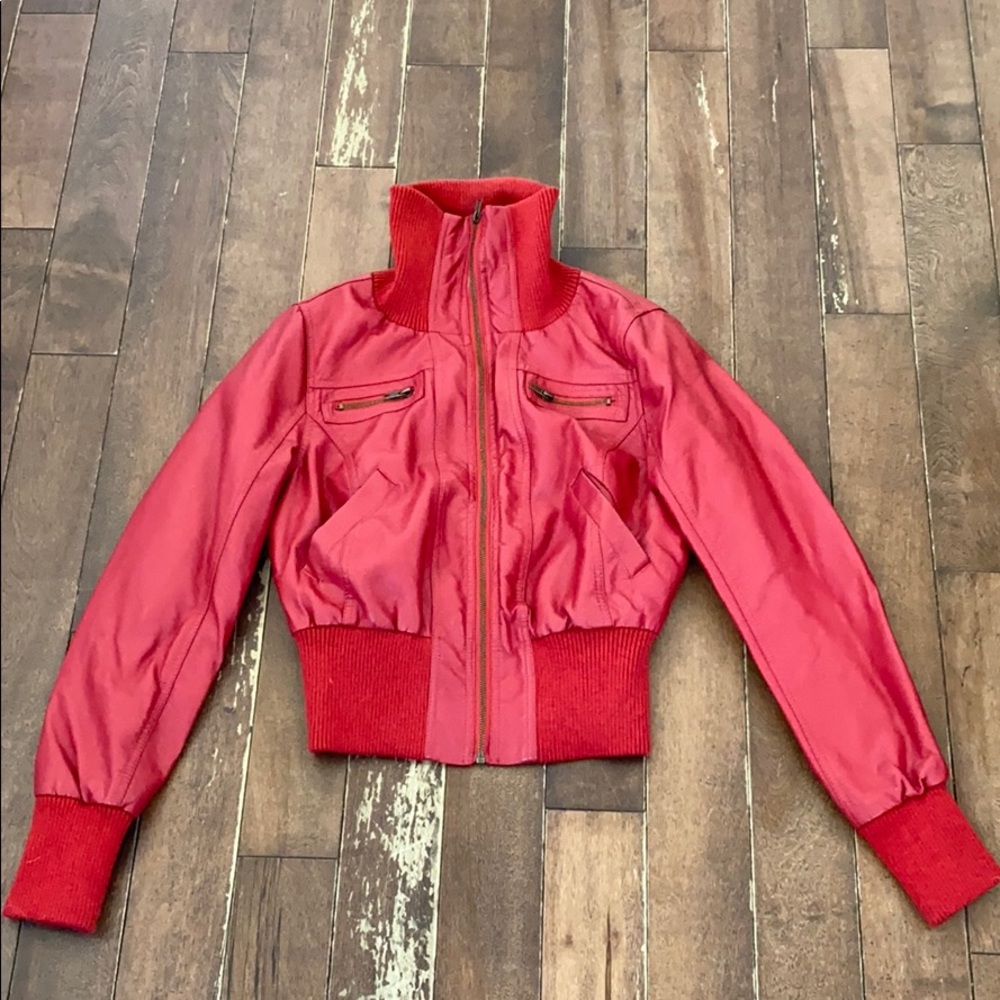 Pleather jacket